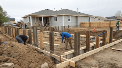 Свайный фундамент — какие особенности и преимущества